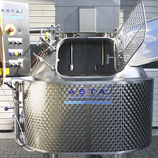 Ligne de production de fromage fromage à pâte dure - A·S·T·A eismann GmbH - semi-automatique