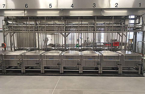 Cuiseur industriel à vapeur - A·S·T·A eismann GmbH - en acier inoxydable