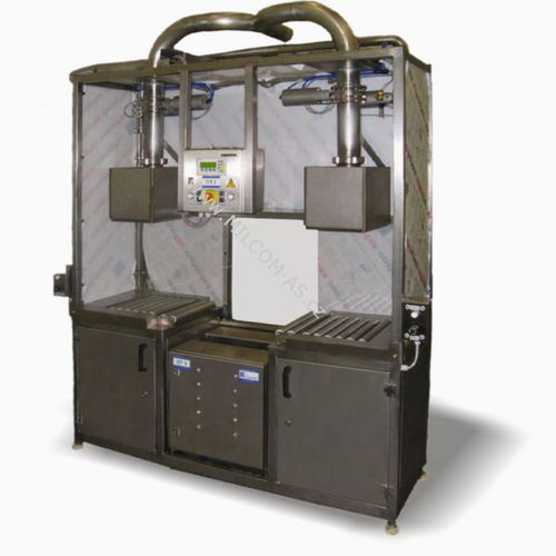 Machine d'emballage contrôlée par PLC - MPVH 25 - MILCOM a. s. - en continu / de beurre / de fromage