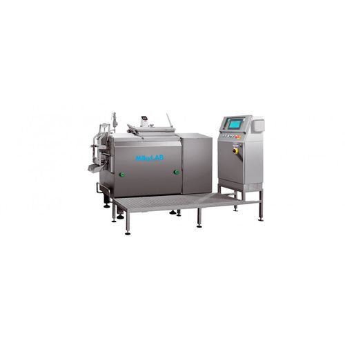 Cuiseur industriel à vapeur - LAB 18/200 - MilkyLAB SRL - pour le fromage fondu / en acier inoxydable