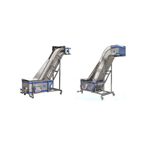 Convoyeur à tasseaux - Navatta Group Food Processing Srl - élévateur / pour l'industrie agroalimentaire