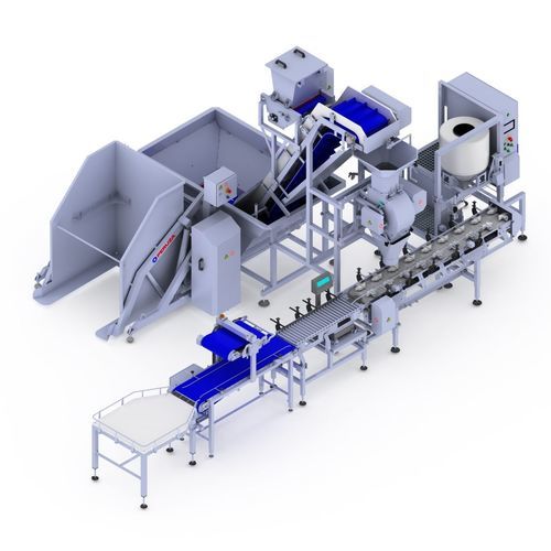 Système de dosage de poisson volumétrique - Volumetric batching line - PERUZA limited liability company