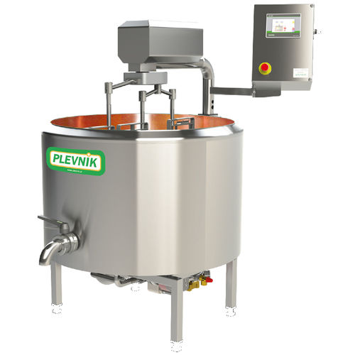 Cuve à fromage en cuivre - SKH-Cu series - Plevnik D.O.O. Engineering and production
