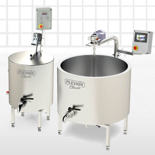 Pasteurisateur pour produits laitiers - SK Classic series - Plevnik D.O.O. Engineering and production - automatique / contrôlé par PLC / manuel