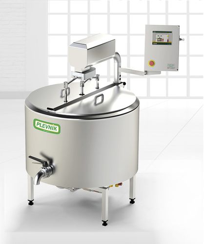 Cuve à fromage de pasteurisation - SKH-H series - Plevnik D.O.O. Engineering and production - de pâte pressée cuite / en inox