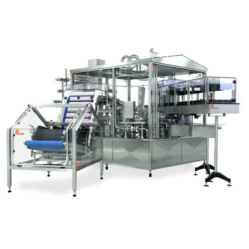 Remplisseuse operculeuse de gobelets - ROT-O-MIN - Primodan A/S - automatique / de bouteilles / pour bocaux