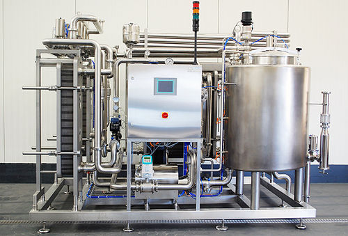 Pasteurisateur pour produits laitiers - Flow - C. van't Riet Dairy Technology BV - automatique