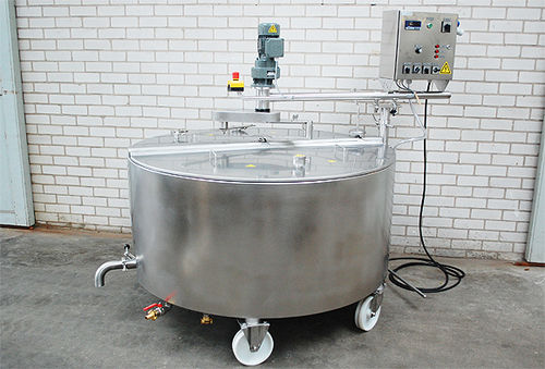 Machine de caillage en inox - C. van't Riet Dairy Technology BV