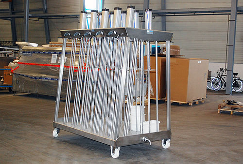 Presse à fromage verticale - C. van't Riet Dairy Technology BV