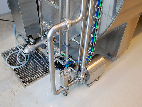 Cuve de stockage - C. van't Riet Dairy Technology BV - de refroidissement / pour le lait / en inox