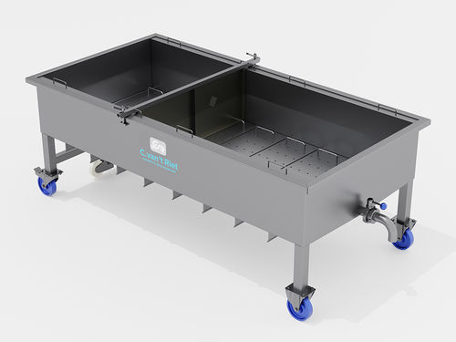 Table d’égouttage de fromage - Manual - C. van't Riet Dairy Technology BV