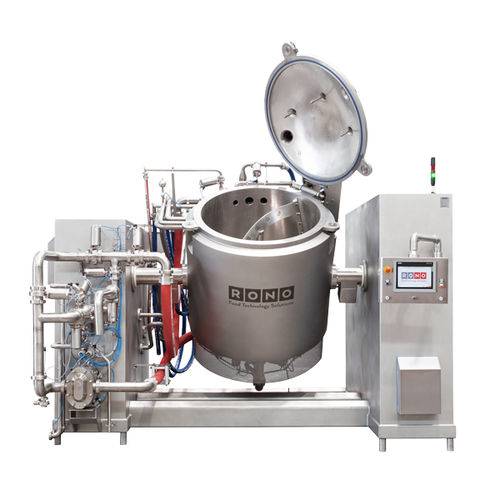 Cuiseur industriel sous vide - RKM series - RONO Maschinenbau GmbH - à injection de vapeur / batch / de pâtes