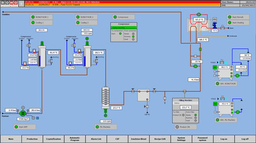 Logiciel d'ingénierie - RONO Maschinenbau GmbH - de commande / de traçabilité / de process