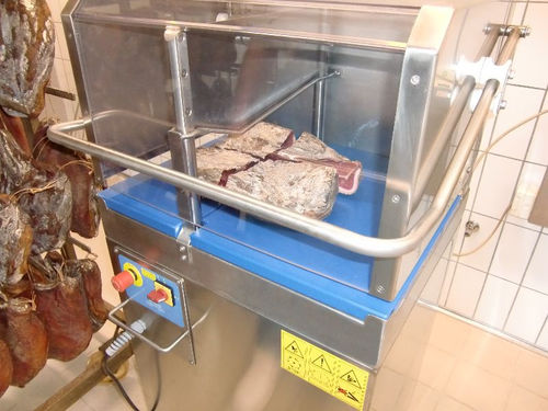 Trancheuse à viande - SPECKFIX - Rudolf Schad GmbH & Co. KG - automatique / guillotine / 230V monophasé