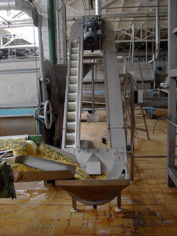 Élévateur à godet à bande - Sweere - Food Processing Equipment BV - pour produits en vrac / pour convoyeur