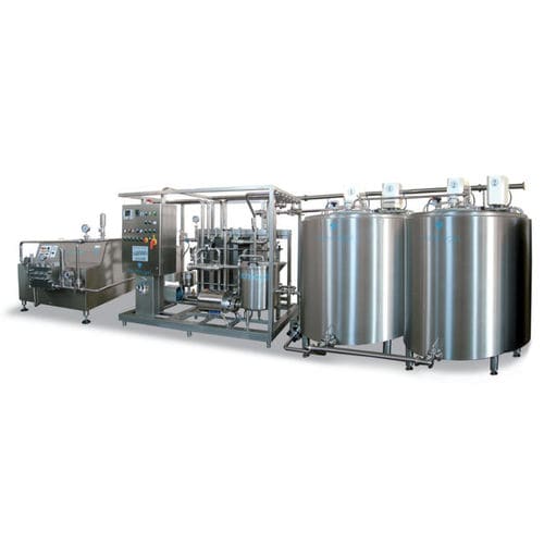 Pasteurisateur pour l'industrie agroalimentaire - HTST Series - Technogel S.P.A. - à glaces / continu / haute température