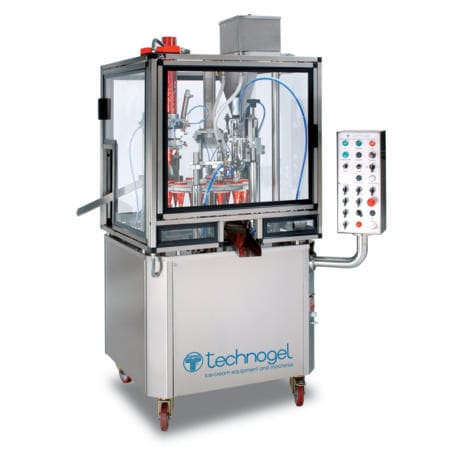 Machine de remplissage automatique - Technogel S.P.A. - de pots / de gobelets / pour la production de crème glacée