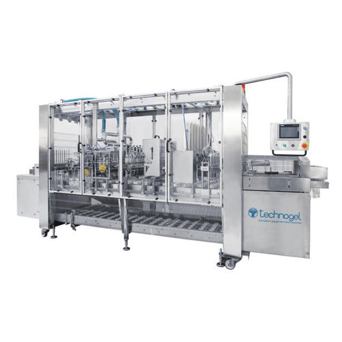 Machine de remplissage de pots - Technogel S.P.A. - de gobelets / de barquettes / pour la production de crème glacée