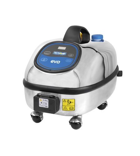Nettoyeur vapeur monophasé - EVO 304 DET - Tecnovap - avec réservoir / en acier inoxydable / mobile