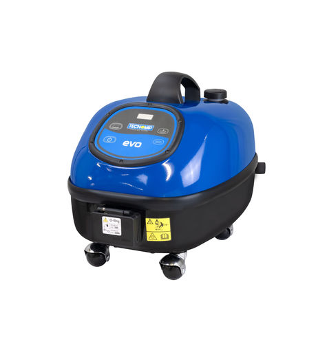 Nettoyeur vapeur monophasé - EVO BLU WATER - Tecnovap - avec réservoir / manuel / en acier inoxydable