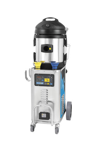 Nettoyeur vapeur monophasé - STEAM BOX VAC MINI - Tecnovap - avec réservoir / aspirant / en acier inoxydable