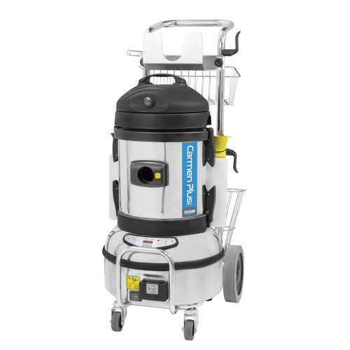 Nettoyeur vapeur monophasé - CARMEN PLUS INOX - Tecnovap - avec réservoir / aspirant / en acier inoxydable