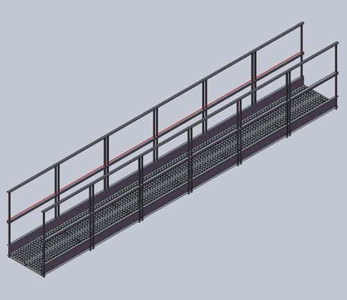 Passerelle piétonne - Velo Acciai Srl.