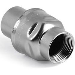 Clapet anti-retour pour gaz - Velo Acciai Srl. - fileté / en acier inoxydable