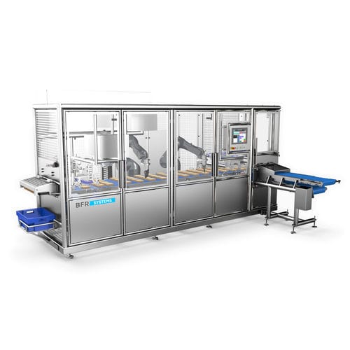 Robot de découpe - BFR Systems - pour l'industrie agroalimentaire / étanche