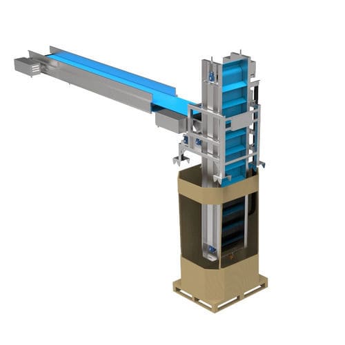 Station de remplissage de big-bag pour l'industrie agroalimentaire - Constructie Bruynooghe N.V.