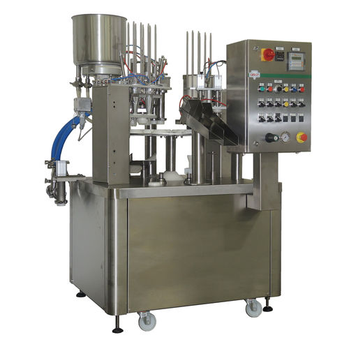 Remplisseuse automatique - ROTO M series - Catta 27 S.r.l. - de gobelets / pour liquide / pour produits alimentaires