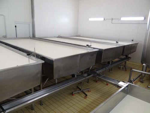 Cuve de décantation - Due Ci Inox Snc - pour le lait / pour crème / en inox