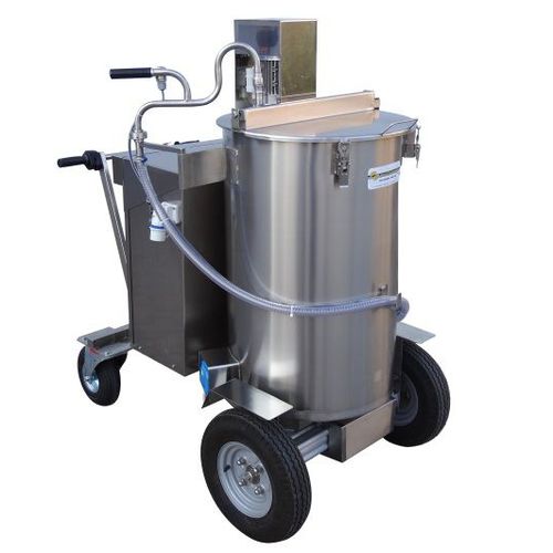 Chariot de transport - EXPRESS - Due Ci Inox Snc - de manutention / en acier inoxydable / porte-bouteille