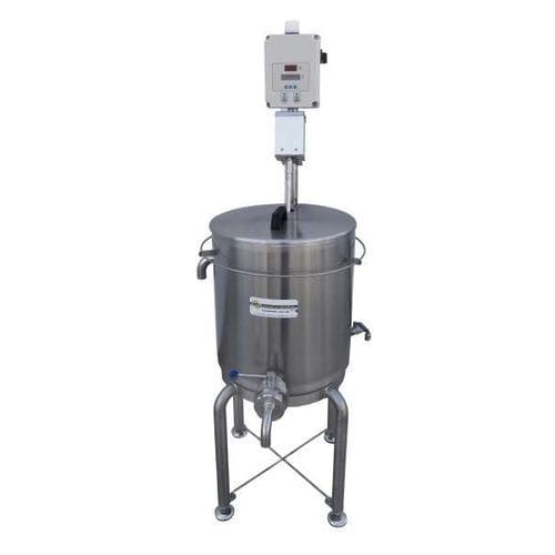 Pasteurisateur électrique - Basic - Due Ci Inox Snc - pour produits laitiers / automatique / manuel