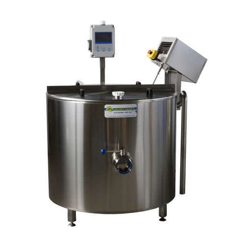 Cuve à fromage de pasteurisation - TC series - Due Ci Inox Snc - en inox
