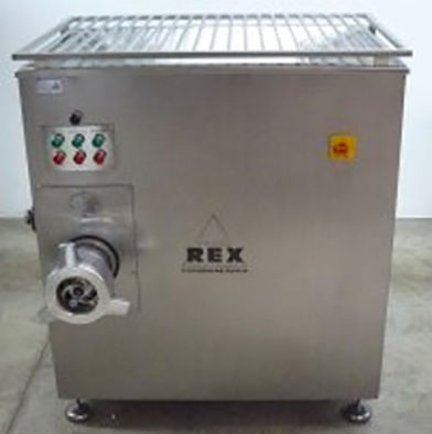 Hachoir à viande industriel - AW 130 - Düker - Rex Fleischereimaschinen GmbH - de viande fraîche / au sol / 380V triphasé