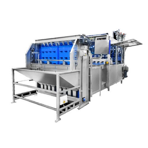 Machine à éplucher d'oignons - TOPNOTCH - Eillert B.V. - automatique / à carotter