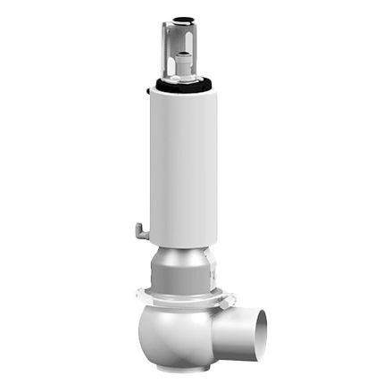 Vanne de régulation de pression - O - Evoguard GmbH - à clapet / pneumatique / pour l'eau