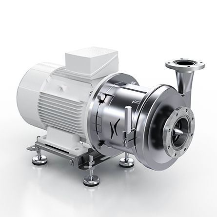 Pompe pour applications hygiéniques - H1CP  - Evoguard GmbH - centrifuge / pour produits alimentaires / avec moteur électrique