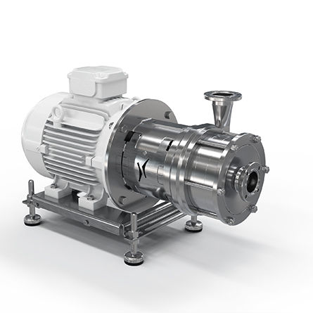 Pompe pour applications hygiéniques - HMCP  - Evoguard GmbH - radiale / pour produits alimentaires / avec moteur électrique