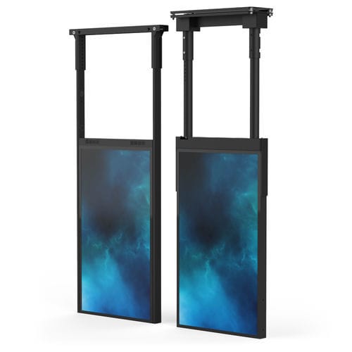 Support pour moniteur à hauteur ajustable - OMN  - Fabcon - robuste