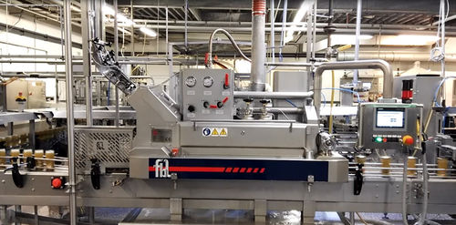 Boucheuse linéaire - FL-350 - F.B.L. Food Machinery S.r.l. - sous vide / automatique / pour récipients en verre