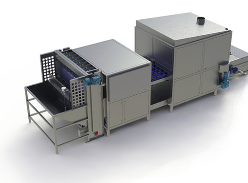 Machine à éplucher de légumes - TopNotch - Finis Foodprocessing Equipment B.V. - d'oignons / entièrement automatique / à carotter