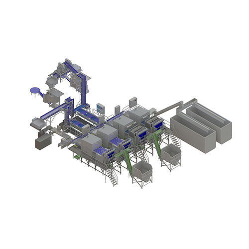 Ligne de traitement pour l'industrie agroalimentaire - Finis Foodprocessing Equipment B.V.