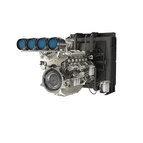 Moteur diesel - 5012AC-E46TAG - Perkins Engines Inc - à 12 cylindres / turbo / injection directe