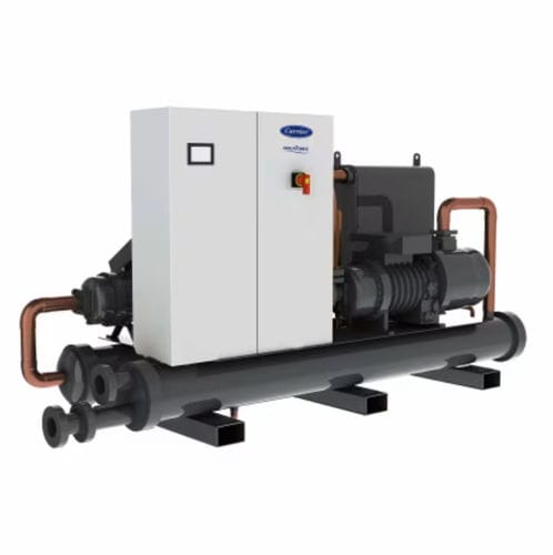 Pompe à chaleur eau/eau - 61CWD - Carrier Commercial Systems and Services - haute température / réversible