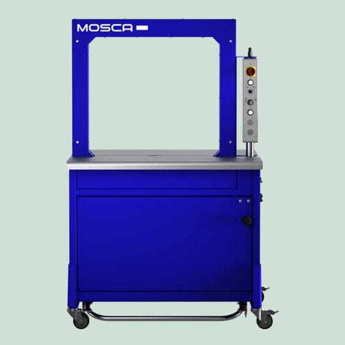 Cercleuse automatique - SoniXs MP-6 T - Mosca GmbH - pour sangle / de production / de table