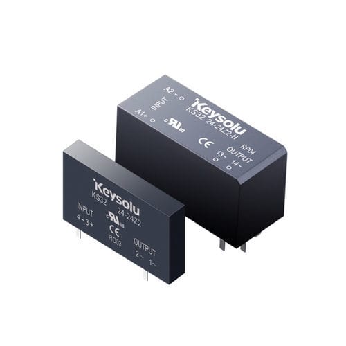 Relais statique 24 Vcc - KS32(AC) - Xiamen Jinxinrong Electronics Co., Ltd. - 12 Vcc / sur rail DIN