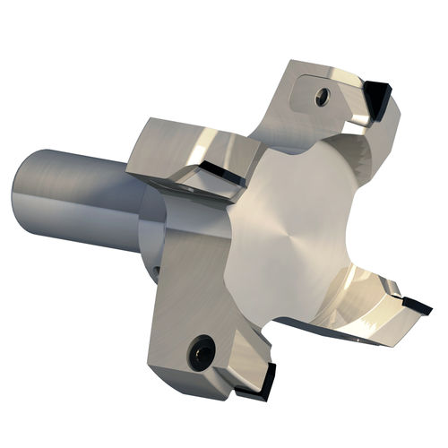 Fraise à plaquettes - FPS300500 series - Microtech - monobloc / PCD / pour machine CNC