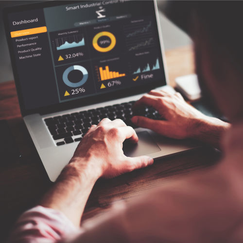 Module logiciel de gestion - Web dashboard - gbo datacomp - de visualisation / de commande / de reporting